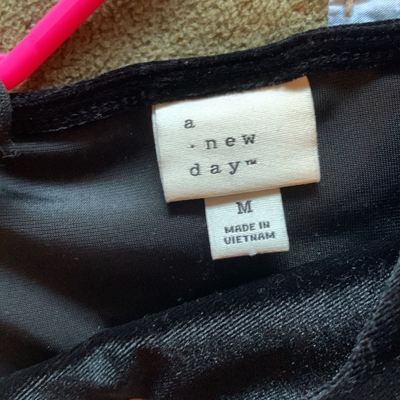 Bundle o two velvet cami spaghetti spray tank tops. Good condition. - Picture 4 of 5